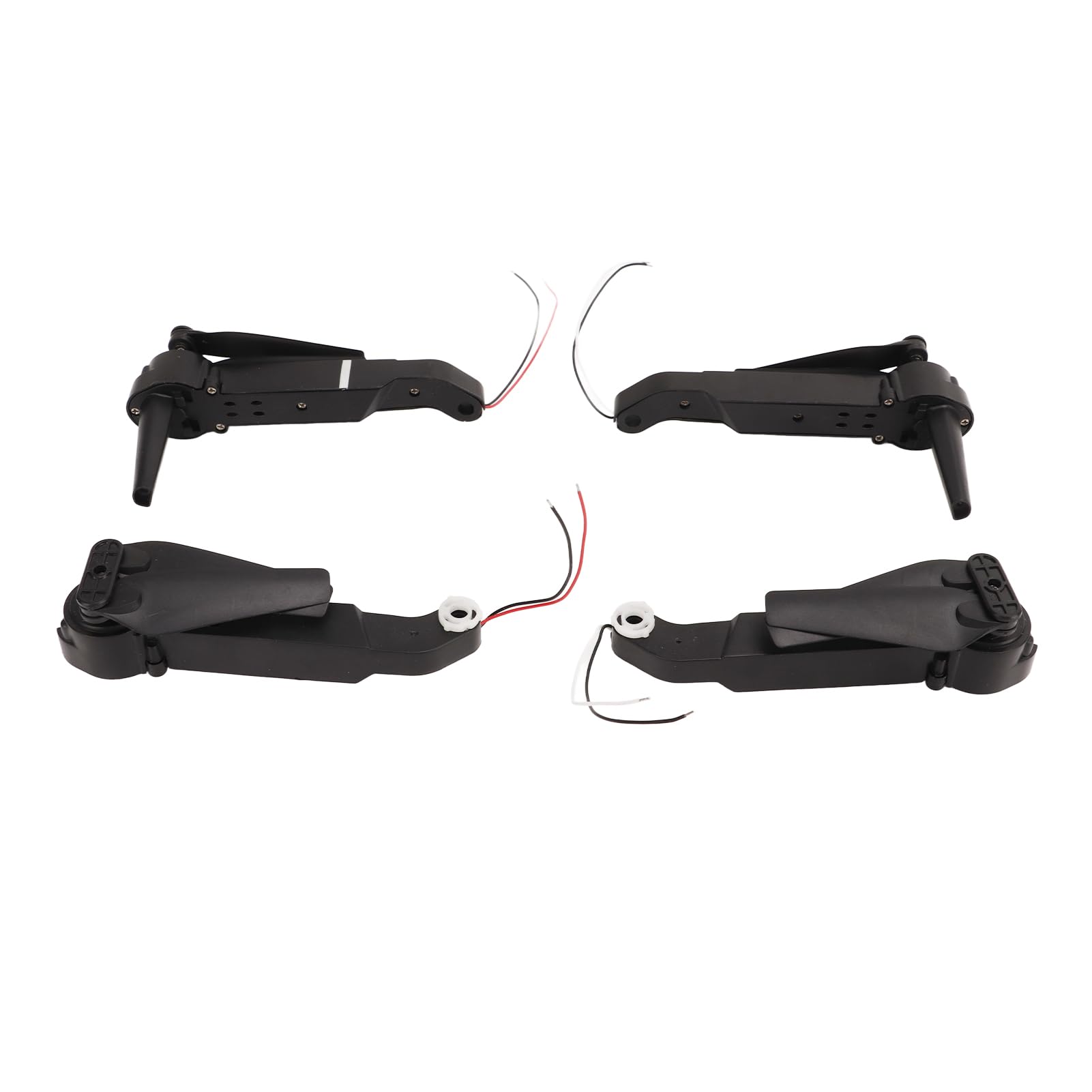 Lybunair RC Quadcopter Axis Arms Spare Parts with Motor Propeller, ABS and Metal Racing Drone Frame Parts for E88 E88MAX E525 P1 RC Drone