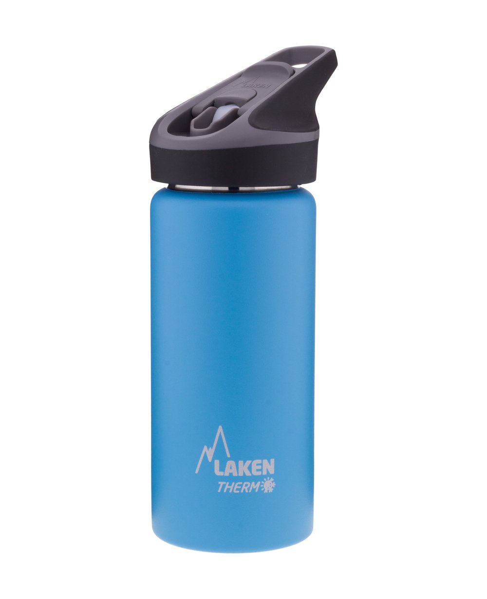 Laken Thermo Water Bottle, Light Blue, 17 Ounce