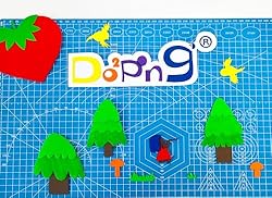 Do²ping Orange Foam Sheets Crafts, 8.5x5.5 Inch