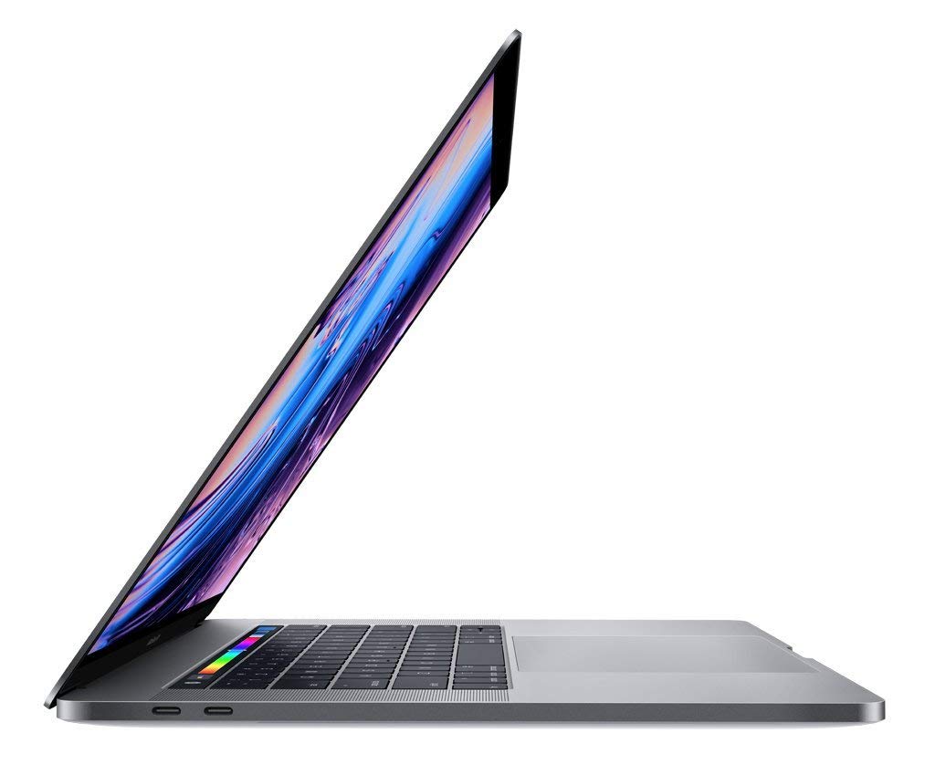 2019 Apple MacBook Pro with 2.6GHz Intel Core i7 (15-inch, 16GB RAM, 256GB SSD Storage) (QWERTY English) Space Grey (Renewed)