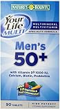 Nature's Bounty Your Life Men's Multi 50 Plus, 90 Tablets