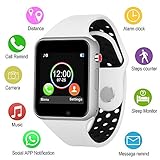 Smart Watches, JACSSO Touch Screen Bluetooth Smartwatch with Camera Unlocked Smart Watch with SIM TF Card Slot Smart Wrist Watch Compatible Android Phones Samsung LG iOS iPhone for Men Women Kids