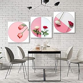 3 Panel Canvas Wall Art Delicious Food Pictures Home Wall Decorations for Bedroom Living Room Paintings Canvas Prints Framed - 12"x12"x3 Panels