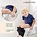 Toilet Seat Covers Disposable - 20 Pack - Waterproof, Ideal for Adults and Kids - Extra Large, Individually Wrapped for Travel, Toddlers Potty Training in Public Restrooms (Dinosaurs, 20)