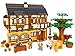 Ausini Farm House on Ranch Includes Action Figures Building Bricks Educational Blocks Set Compatible Bricks, 838 Piece