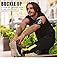 Newst Galaxy S8 SPORTS ARMBAND - for Running, Cycling, Workouts or any Fitness Activity. Fits Galaxy S6, S6 Edge, S5 - Sweat Proof, Build in Key + Credit Cards - Black - for Men & Women by DanForce