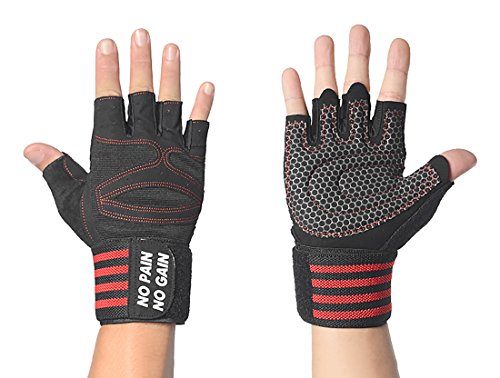 image for Century Star Weight Lifting Gloves for Gym to Support Wrist and Protec