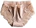 (4 Pairs) Sexy Lace Panties Women's Floral Silky No Visible Line Underwear Briefs