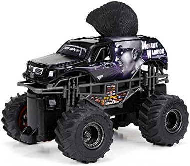 1:43 Full-Function Monster Jam Mini Mohawk Warrior R/C Car, Black for Boys 4 Years and Up