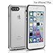 Waterproof iPhone 7 Plus Case, FITFORT Clear Underwater Full Body with Built-in Screen Protector Heavy Duty Shock Snow Dirtproof Ultra Slim Waterproof Case for iPhone 7 Plus(5.5”), Grey&Crystal