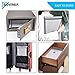 Fireproof Safe Bag Newest Upgrade, Cinsey Fire Resistant/Water Proof/Non-Itchy Silicone Coated Safety Document Storage for Home, Money, Cash, Birth Certificate, Passport, LIPO Batteries(15