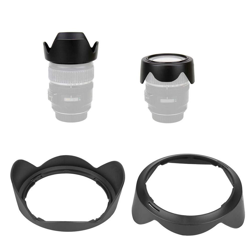 Bindpo HB-23 Lens Hood, Camera Lens Sunshade Rainproof Cover Replacement 77mm for Nikon AF-S 17-35mm F/2.8D IF-ED, AF-S 18-35mm f/3.5-4.5G ED