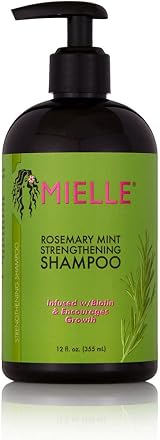 Mielle Organics Rosemary Mint Strengthening Shampoo Hair Masque Oil Set view 4