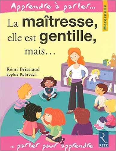 Amazon Com Maitresse Elle Est Gentille Albums A Colorier French Edition Brissiaud Remi Rohrbach Sophie Books