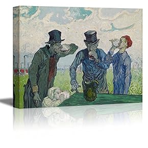 The Drinkers Vincent Van Gogh Oil Painting Reproduction