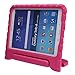 NEWSTYLE Samsung Galaxy Tab A 8.0 Shockproof Case Light Weight Kids Case Super Protection Cover Handle Stand Case for Kids Children For Samsung Galaxy Tab A 8.0-inch SM-T350 - Rose Color