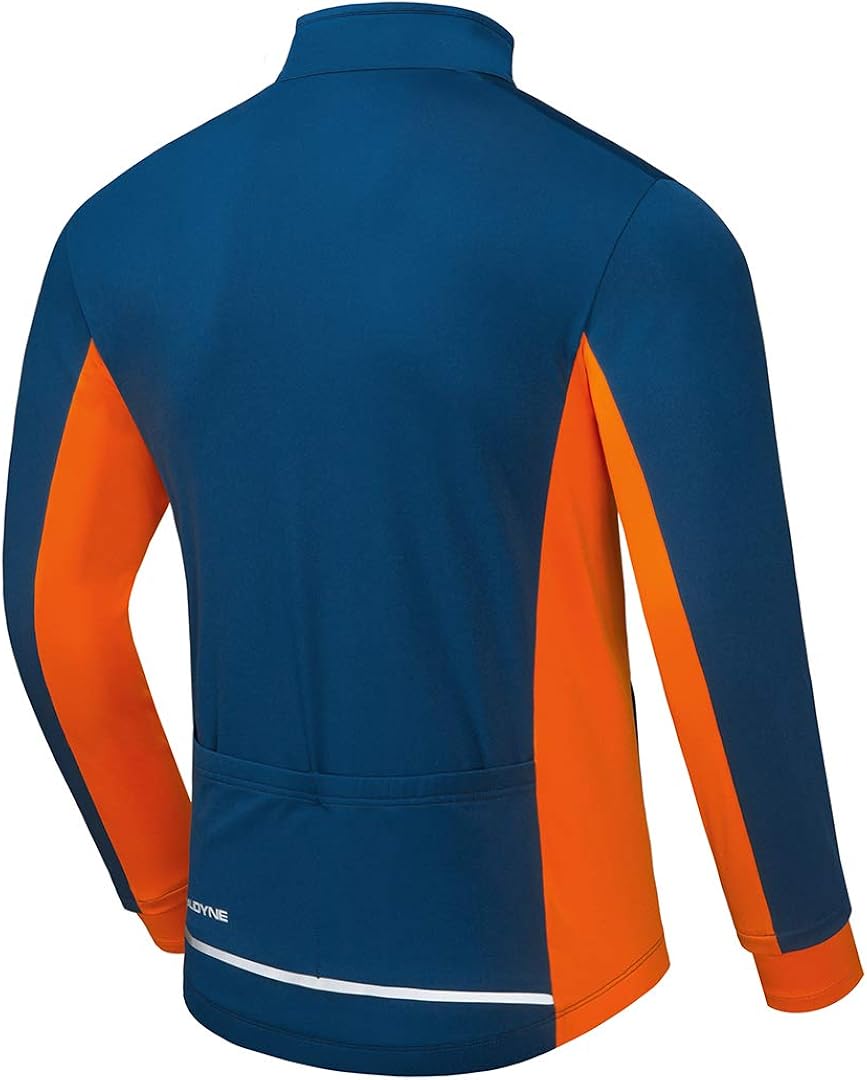 Przewalski Cycling Bike Jackets for Men Winter Thermal Running Jacket Windproof Breathable Reflective Softshell Windbreaker : Clothing