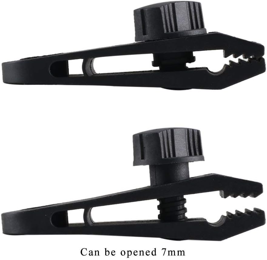 MYXC 10 Pcs Heavy Duty Multi-Purpose Thumb Screw Tarp Clips Clamps Withstand 60mph Strong Wind Fit for Holding up Tarp, Canopy, Car Cover, Pool Cover, Boat Cover, Hammock Cover: Home & Kitchen