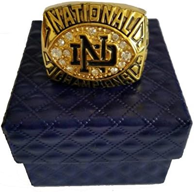 1988 Notre Dame National Collegiate Athletic Association University of Notre Dame Championship Ring Size10 11 (11)