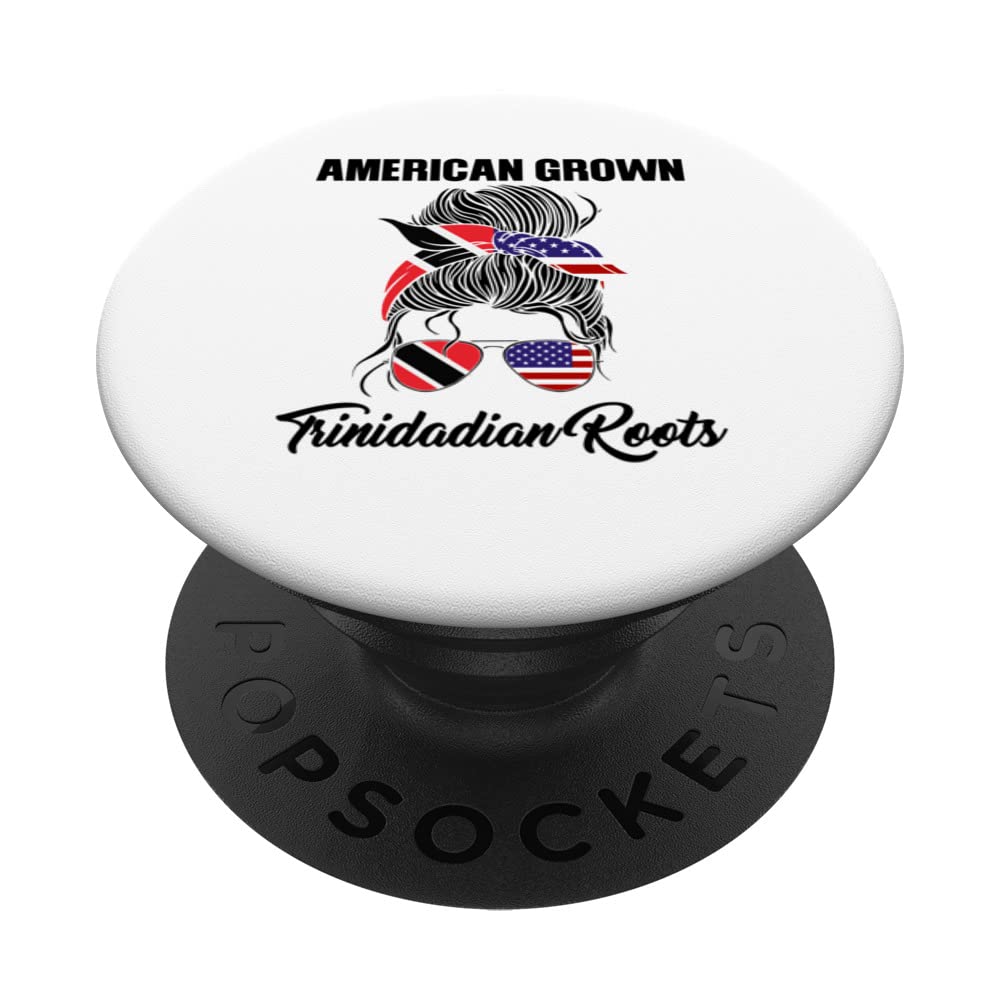 American grown trinidadian roots Trinidian Trinidad PopSockets Swappable PopGrip