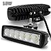 AUDEW LED Light Bars Driving Light Combo Beams 2PCS 18W 1400LM IP68 4 x 4 Off Road Jeep Polaris Razor, ATV, SUV, UTV, Car Truck