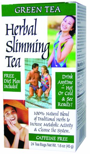 21st Century Slimming Tea, Green Tea, 24 Count (Pack of 3), Health Care Stuffs