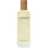 LAMAII Radiance Nourishing Body Oil – Body Moisturizer with Grapeseed Oil, Jojoba Oil & LARVOGEN™ Bio Oil, Silky Smooth, Firming & Hydrating Body Oil for Women & Men, Pure Glow & Silky Finish - 120 ml