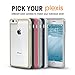 iPhone 6s Case, roocase [Plexis] iPhone 6s Slim Fit Ultra Clear Back PC/TPU Skin Case Cover for Apple iPhone 6 / 6s (2015), Magenta