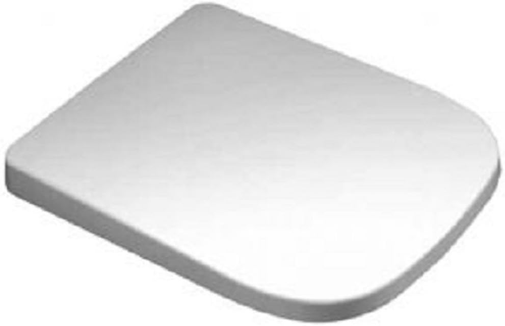 Viper Toilet Seat Soft Close D Shape White NON-SLIP Design - Easy Clean Installation
