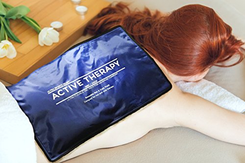 Active Therapy Hot and Cold Gel Pack - Ultra Flexible Ice Packs for Injuries, Pain & Muscle Aches w/Heat for Maximum Relief & Comfort (Full Size - 21.5x13 in.) - Thumbnail 5