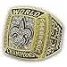 GF-sports store Replica Championship Ring for New Orleans Saints Gift Fashion Gorgeous Collectible Ring
