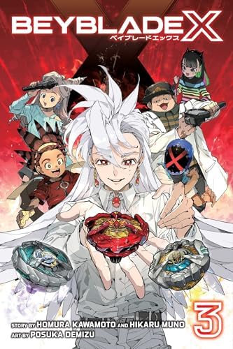 Beyblade X, Vol. 1: Kawamoto, Homura, Muno, Hikaru, Demizu, Posuka