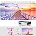 Wireless Bluetooth Projector WiFi Android LCD LED Smart Video Projectors Zoom Home Theater 5000 Lux Support HD 1080P Airplay Dual HDMI USB VGA AV for Smartphone DVD Game Consoles Laptop Outside Moviethumb 3