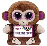 Ty Peek-A-Boo Phone Holder with Screen Cleaner Bottom, Chimps