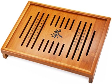 Vegali Chinese/Japanese Kungfu Tea Set Bamboo Portable Travel Teatray(XTC1) (Wood)