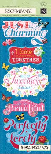 K&Company Adhesive Chipboard, Bloomscape