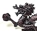 NEW RED Chinese Feng Shui Dragon Figurine Statue for Luck & Success #S