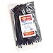 Outdoor UV Zip Tie Fasteners (8in, Black)