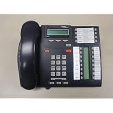 Nortel T7316e NT8B27 Charcoal 24 Button Digital Telephone with Display and Speakerphone