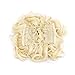 SWACC Short Messy Curly Dish Hair Bun Extension Easy Stretch hair Combs Clip in Ponytail Extension Scrunchie Chignon Tray Ponytail Hairpieces (Light Blonde-613#)