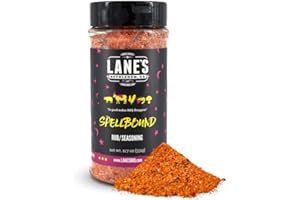 Lane's Spellbound Pork Rub Seasoning, All-Natural BBQ Seasoning Rib Rub, Premium Butt Rub Seasoning & Sweet BBQ Rubs for Smoking, Made in USA, 11.7 Oz