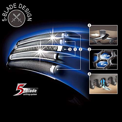 Panasonic ES-LV95-S811 Wet ＆ Dry Shaver Panasonic ES-LV95 Arc5 Wet \u0026 Dry 5-Blade with Cleaning System