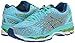 ASICS Women's Gel-Nimbus 17 Lite-Show Running Shoe, Aqua Splash/Silver/Flash Yellow, 6.5 M US