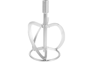 SEWACC Galvanized Steel Mixing Paddle for Drill Cement Grout Mixer Attachment for Mortar Paint Resin