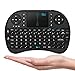 Rii I8 Mini 2.4Ghz Wireless Touchpad Keyboard With Mouse For Pc, Pad, Xbox 360, Ps3, Google Android Tv Box, Htpc, Iptv (Black)