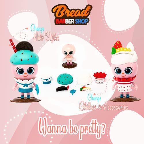 TOYTRON Bread Mini Cupcake, Mix & Match Fashion Play
