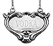 Vodka Liquor Decanter Label / Tag - Sterling Silver