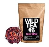 Organic Berry Loose Leaf Tea, Wild Tea #6, Herbal Tea With Hibiscus, Elderberry, Currant and Cranberry (2 ounce)