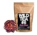 Organic Berry Loose Leaf Tea, Wild Tea #6, Herbal Tea With Hibiscus, Elderberry, Currant and Cranberry (2 ounce)