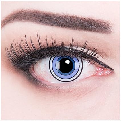 Meralens A0511 Rinnegan Samsara Kontaktlinsen mit Pflegemittel mit Behälter ohne Stärke, 1er Pack (1 x 2 Stück)